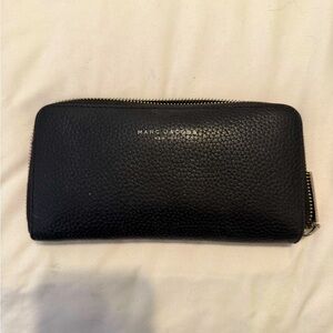 Marc Jacobs Black Leather Wallet